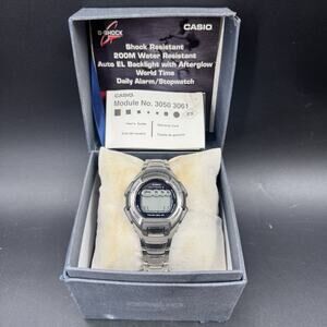 Rare CASIO G-Shock GW-8100 Tough Solar 5 Panel Men's Watch W/ Box Needs Battery